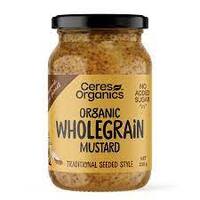 Ceres Organics Mustard Wholegrain 200g