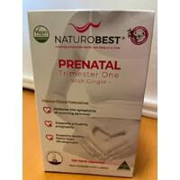 NATUROBEST Prenatal Trimester One with Ginger 120c