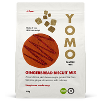 YOMO GF Gingerbread Biscuit Mix 215g