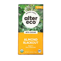 Alter Eco Organic Almond Blackout 85% Cacao 75g
