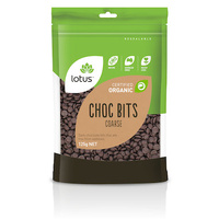 Lotus Organic Choc Bits Coarse 125g
