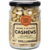 Mindful Foods Organic & Activated Cashews 260g