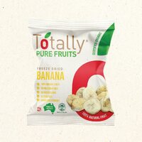 Totally Pure Fruits Freeze Dried Banana Pieces 45g