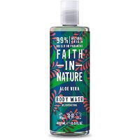 Faith In Nature Body Wash Rejuvenating Aloe Vera 400ml