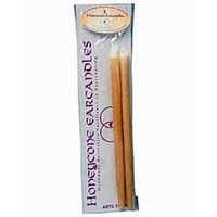 Honeycone Tapered Hollow Candles (2 Pack)