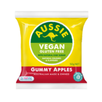 Aussie Vegan Mix Lolly Gummy Apples 50g
