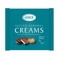 Eskal Dairy Free Choc Creams Salted Caramel 90g