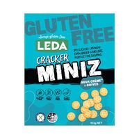 Leda Cracker Miniz Sour Creme & Chives 150g