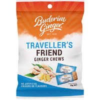 Buderim Ginger Traveller's Friend Ginger Chews 50g