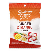 Buderim Ginger Ginger & Mango Chews 50g