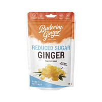 Buderim Ginger Reduced Sugar Ginger 125g