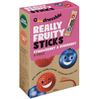 Goodness Me Really Fruity Organic Stick Strawberry & Blueberry 30g