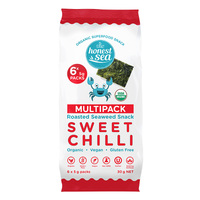 Honest Sea Seaweed Sweet Chilli Multipack (6x5g) 30g