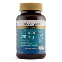 Herbs of Gold L-Theanine 200mg 30c