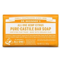 Dr Bronners Citrus Soap Bar 140g