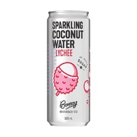 bonsoy Sparkling Coconut Water Lychee 320ml