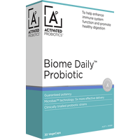 Activated Probiotics Biome Daily Probiotic 30vc