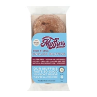 Liberate Gluten Free Fruit Spice English Muffins 340g