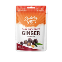 Buderim Ginger Dark Chocolate Zesty & Rich 125g