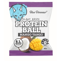 Blue Dinosaur Protein Ball Mango Tango 40g