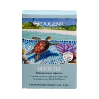 Roogenic Detox Tea Hibiscus Lemon Infusion (8 teabags)