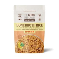 The Stock Merchant Bone Broth Spanish Rice 250g