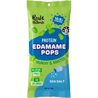 Real Naturals Protein Edamame Pops Sea Salt 26g