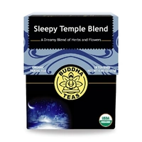 Buddha Teas Organic Herbal Tea Bags Sleepy Temple 18pk