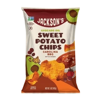 Jacksons Sweet Potato Chips Carolina BBQ 142g