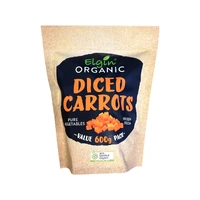 Elgin Organic Frozen Carrots Diced 600g