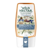 Wild Nectar Organic Ironbark Honey Squeeze 375g