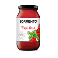 Sorrento Pasta Sauce Fresh Basil 500g