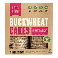 Buckwheat Cakes with PLANT OMEGAS - Chia, Flax & Hemp 200g