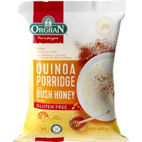 Orgran Quinoa Porridge with Bush Honey 400g