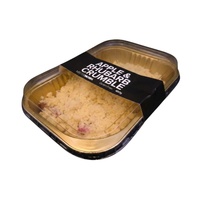 Mister Nosh Apple & Rhubarb Crumble 400g
