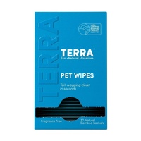 Terra Pet Wipes 30 sachets