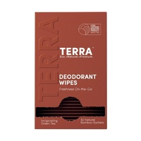 Terra Deodorant Wipes 30 sachets