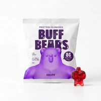Buff Bears Protein Gummies Grape 32g