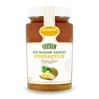 Stute No Sugar Added Pineapple Jam 430g