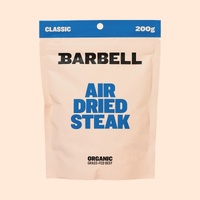 Barbell Air Dried Steak Organic 200g
