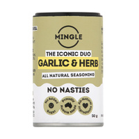 Mingle The Iconic Duo Garlic & Herb Seasoning 50g