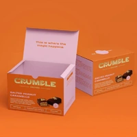 Crumble Charms Salted Peanut Caramello 2pk 110g