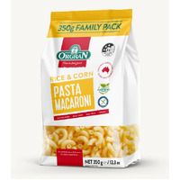 Orgran Gluten Free Rice & Corn Macaroni 350g