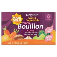 Marigold Organic Vegetable Bouillon Cubes (Purple) 72g