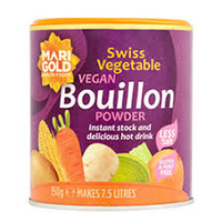 Marigold Swiss Vegan Bouillon Powder Reduced Salt (Purple) 150g
