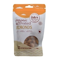 2die4 Organic Activated Almonds 120g
