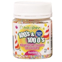 Hoppers Gluten Free 100's & 1000's (Rainbow) 150g