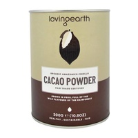 Loving Earth Raw Organic Cacao Powder 300g