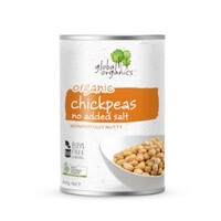 Global Organics Chickpeas Organic (No Added Salt) 400g