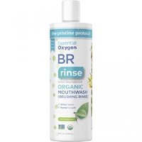 Essential Oxygen Toothpaste/Mouthwash Brushing Rinse Peppermint 473ml
